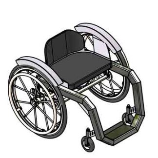 Инвалидная коляска модернизируемая